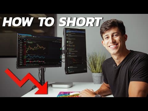 📉 How To Short A Stock (Tesla Example) thumbnail