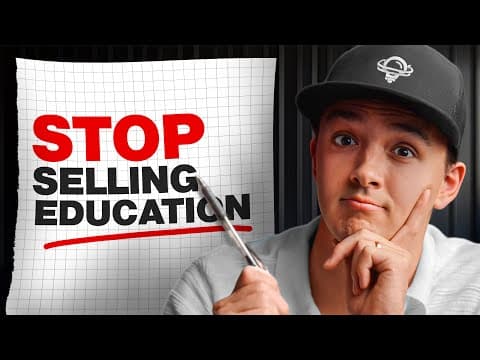 How to ACTUALLY Sell Online Courses in 2026 (Why most fail) thumbnail