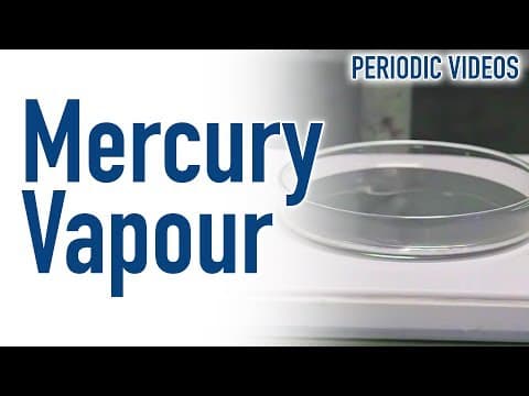 Looking at Mercury Vapour - Periodic Table of Videos thumbnail