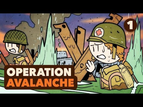 Operation Avalanche 1: The Forgotten D-Day | WW2 | Extra History thumbnail