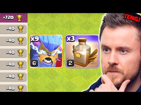 180 Triple in a Row in Ranked Mode and Town Hall 16 vs 17 thumbnail