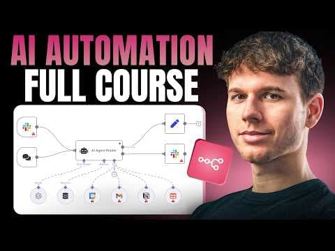 N8N Full Course: Build AI Automations in 2026 (For Beginners) thumbnail