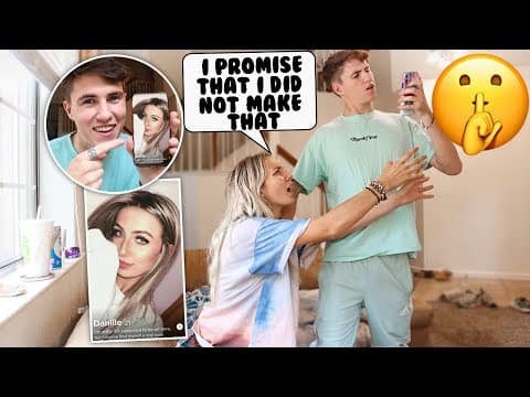 Signing Up My Fiancè On A Dating App , Then Accusing Her Of Doing It! thumbnail