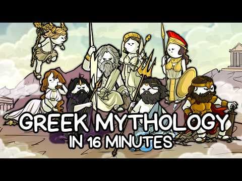 How did Greek mythology unfold from chaos to heroes? thumbnail