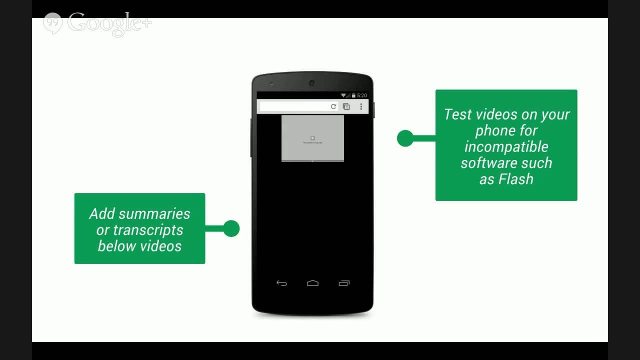 YouTube video player