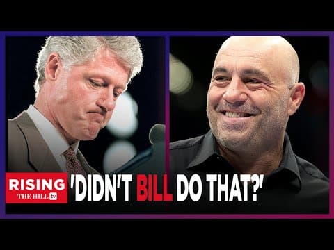Joe Rogan On Trump, Stormy Daniels: Didn't CLINTON Do That? Bill Maher: Arresting Trump Is A MISTAKE thumbnail