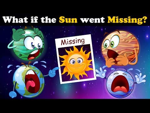What if the Sun went Missing? + more videos | #aumsum #kids #science #education #whatif thumbnail