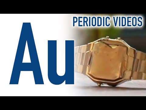 Gold & Casio Watch - Periodic Table of Videos thumbnail