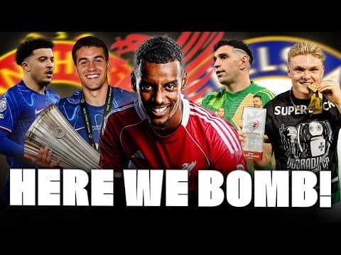 🚨 HISTORICAL MOVE! ISAK, SANCHO, DIBU MARTINEZ, GUIU, HARDER AND MORE thumbnail