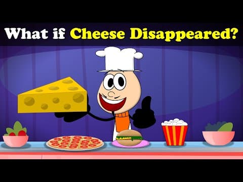 What if Cheese Disappeared? + more videos | #aumsum #kids #science #education #children thumbnail