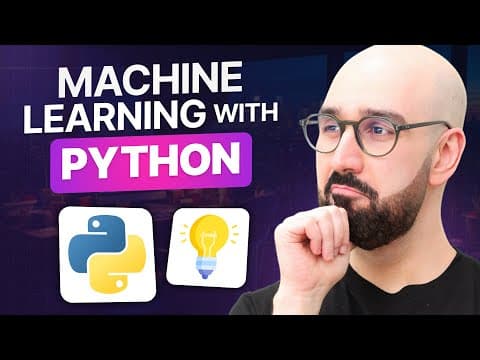 Python Machine Learning Tutorial (Data Science) thumbnail