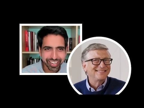 Sal Khan & Bill Gates | Austin & Houston | How to Avoid a Climate Disaster Book Tour thumbnail
