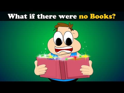 What if there were no Books? + more videos | #aumsum #kids #science #education #children thumbnail