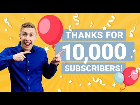 Thanks for 10,000 subscribers!!! (quick question) thumbnail