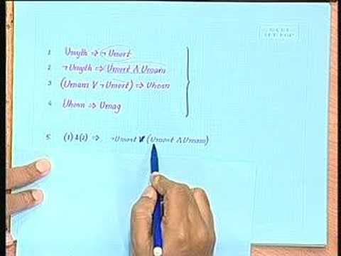 Lecture - 8 Knowledge Based Systems: Logic and Deduction thumbnail