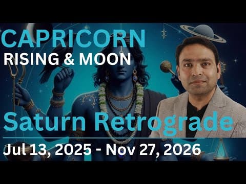 What's In Store for Capricorn During Saturn Retrograde 2025? thumbnail