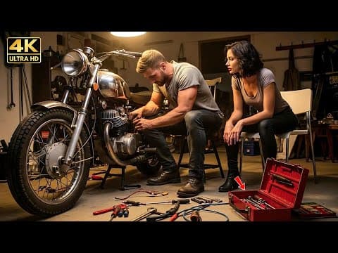 Single Dad Fixed a Stranger's Motorbike—Unaware She Was a Billionaire Searching for Love! thumbnail