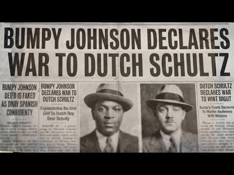 News From 1932: Bumpy Johnson Declares War on Dutch Schultz thumbnail