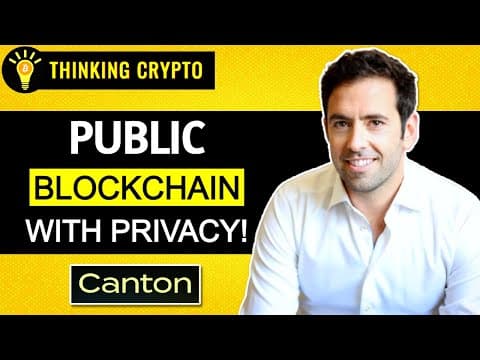 Canton Network's Public & Privacy Focused Blockchain is a Game Changer! | Yuval Rooz thumbnail