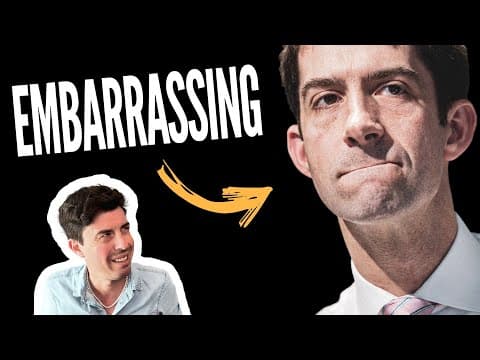 Sen. Tom Cotton's EMBARRASSING Questions to TikTok CEO Shou Zi Chew | Tim's Take thumbnail