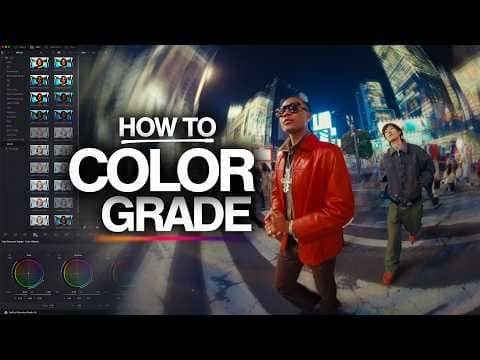 The SECRET to Vibrant Color Grading thumbnail