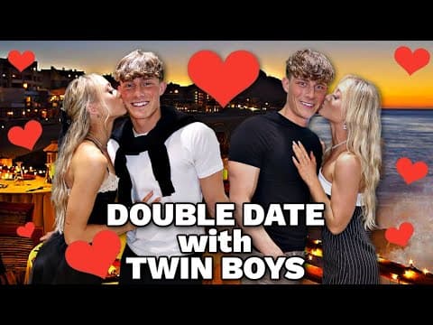 DOUBLE DATE WITH TWIN BOYS!!! thumbnail