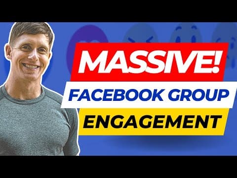 The #1 Easiest Way To Increase Facebook Group Engagement [WORKING STRATEGY] thumbnail