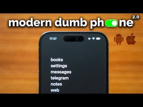how I reduced my screentime by 80% (guide) thumbnail