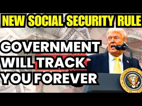 SURPRISE: Fed. Gov. PASSED TRACKING Rule For Retired & Disabled | What this really means. thumbnail