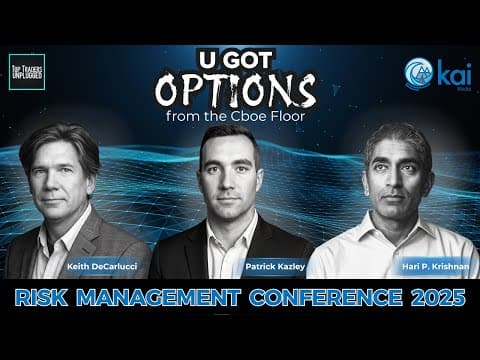 From RMC Munich: Cem Karsan Talks Markets, Tail Risk, and AI with Today's Leaders | U Got Options thumbnail