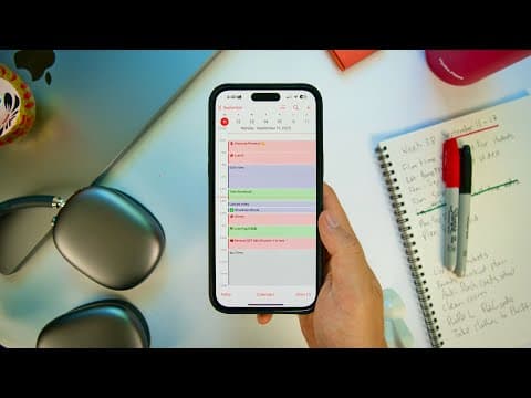 How to actually stick to a schedule (even if you lack discipline) thumbnail