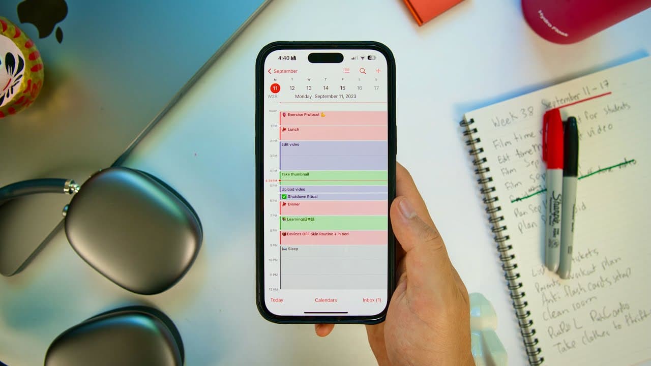 YouTube video player