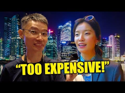 Is Rising Cost Of Living Making Singapore Unliveable? | YouTubers Street Interview thumbnail