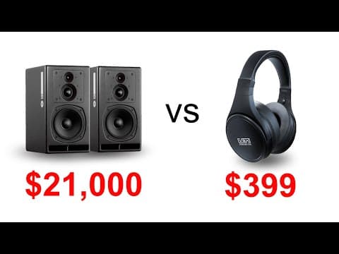 $21,000 Studio Monitors vs VSX Headphones - Mix Comparison thumbnail