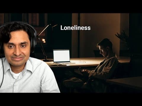 Psychiatrist on solving "I lack human connection" thumbnail