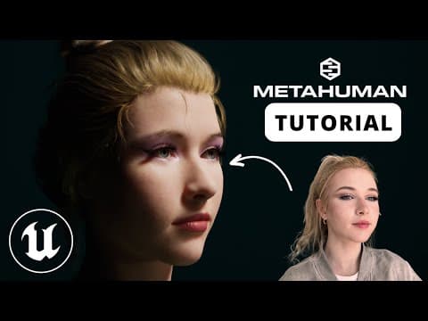 Create your own MetaHuman | Unreal Engine 5 tutorial thumbnail
