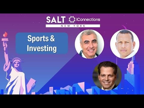 Investing in Sports with A-Rod & Marc Lasry | SALT iConnections New York thumbnail