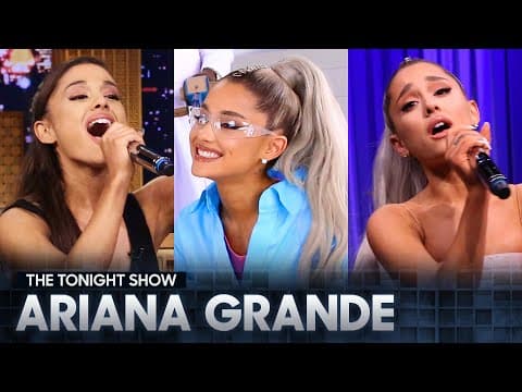 The Best of Ariana Grande (Vol. 1) | The Tonight Show Starring Jimmy Fallon thumbnail