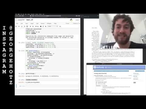 George Hotz | Programming | ipython | counterfactual regret minimization thumbnail
