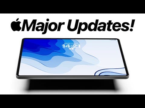 8 MAJOR Apple Updates! thumbnail