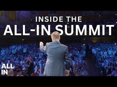 Inside the All-In Summit: Behind the Scenes of the World's Greatest Conference 🚀 thumbnail