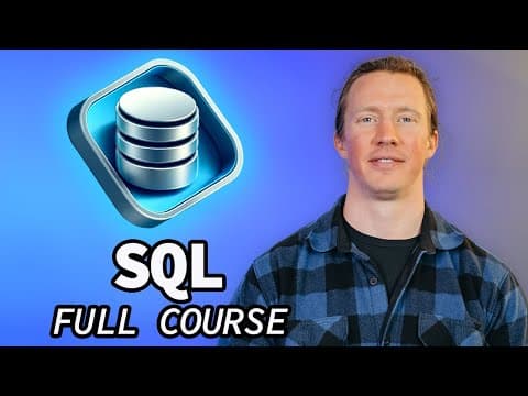 SQL for Data Analytics - Learn SQL in 4 Hours thumbnail