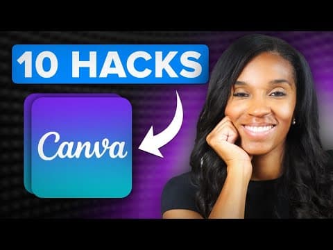 10 Canva Hacks You NEED to know in 2026! (Become a Pro) thumbnail
