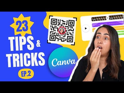 The Ultimate CANVA TIPS AND TRICKS [2022] - PART 2 | Canva Tutorial for Beginners | Ep. 02 thumbnail