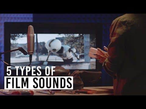 5 Basic Elements of Film Sound | Filmmaking for Beginners thumbnail