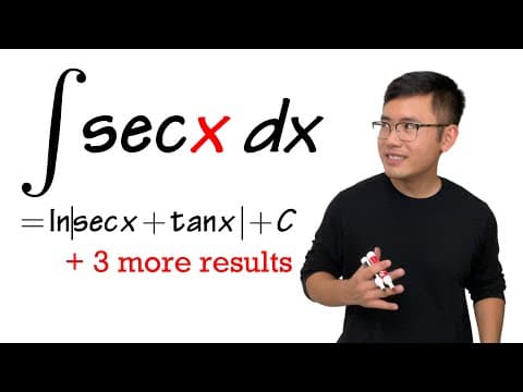 integral of sec(x), 4 results! thumbnail