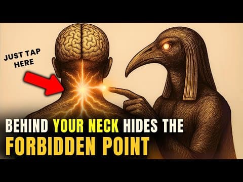 TAP HERE and discover the SECRET POINT on your NECK that AWAKENS ENERGY IN MINUTES! Wisdom of Thoth thumbnail
