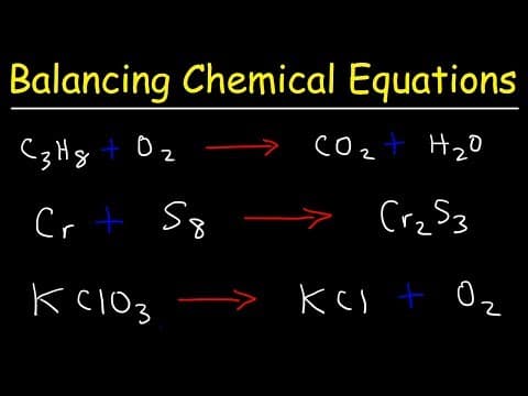 How To Balance Chemical Equations thumbnail