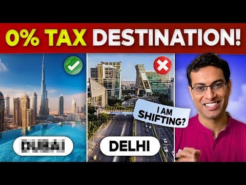 I'm done paying crazy taxes (How to shift to Dubai?) | Akshat Shrivastava thumbnail