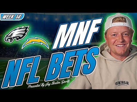 Eagles vs Chargers Monday Night Football Picks | FREE NFL Bets, Predictions, and Player Props! thumbnail
